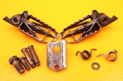 Honda CRF250R CRF450R 2002-2012 estriberas peldaños y soporte Foto 1 de 4