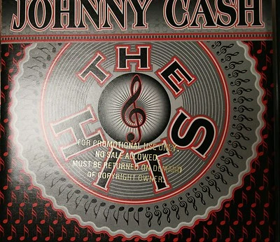 JOHNNY CASH Hits PROMO STAMP [1997] (CD, May-1997, Mercury Nashville) - Image 1 of 2