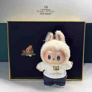 Authentic POP MART Labubu 14th Anniversary Etciting Macaron Plush Confirmed Toy - Picture 1 of 8
