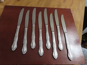 Oneida CAROLINA 8er Set Tafelmesser Northland Edelstahl Besteck Lot A - Bild 1 von 4