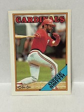 1988 O-Pee-Chee OPC Blank Back - OZZIE SMITH