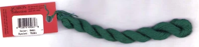 Impressions by Caron SILK & WOOL 5051 Green 36 yds from Italy Needlework - Image 1 of 2
