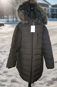 NWT! Wantdo Women's Plus Size 4X Winter Coats Warm Puffer Quilted Parka Jacket - Picture 1 of 10