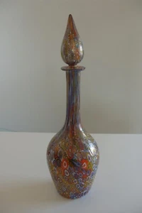 Vaso in vero vetro di Murano originale da Venezia certificato fatto a mano - Foto 1 di 12