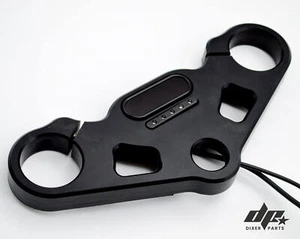Abrazadera triple árbol superior (yugo) BMW K75 K100 RS RT LT (82-91) cafe racer -Mini+Mo - Imagen 1 de 11