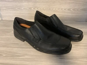 Dunham by New Balance Herren Wade Slipper Schuh schwarz Leder Größe 13 D - Bild 1 von 5