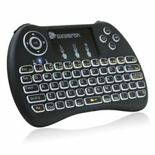 Beastron 2.4GHz Mini Wireless Keyboard w/Mouse Touchpad Rechargeable Combo