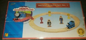 THOMAS THE TANK ENGINE & FRIENDS WOODEN NO.1 INSTANT SYSTEM SET BRITT ALLCROFT - Picture 1 of 9