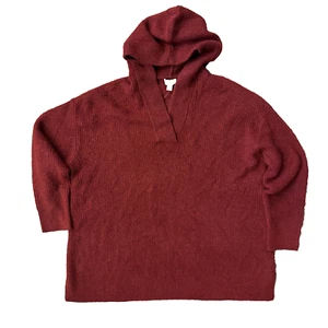 Style & Co Plus Size Waffle-Knit Hoodie Sweater, Sz 1X - Picture 1 of 4
