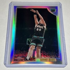 1998-99 Topps Chrome Refractor Bryant Reeves #188 Grizzlies Basketball Card