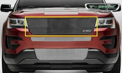 T-REX Laser Billet Grille POLISHED for 2016-2018 Explorer, Replacement, USA made - Image 1 of 4