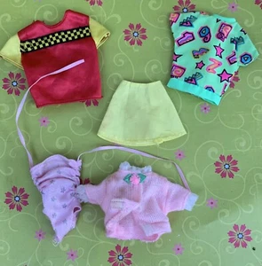 Vtg Lot Barbie Clothing Lot Purple Tags 80s - Picture 1 of 8