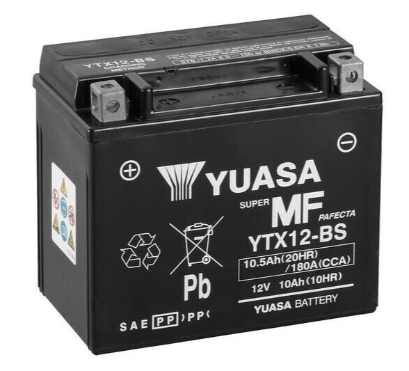 Yuasa ytx12-bs btx12-bs BMW F 750 GS ABS (0B08) 2018 2019 2020 2021 2022 2023 - Photo 1/1