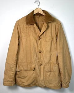 Vintage 60s JC Higgins Sears Roebuck Canvas Hunting Jacket Large Game Pouch Vintage - Bild 1 von 15