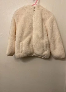 Mädchen Old Navy Kleinkind Critter Reißverschluss vorne Kapuze Jacke - Bild 1 von 4