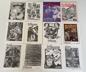 The PULP COLLECTOR volume 3 4 5 6 Vintage Pulp Fanzine Magazine Fandom 12pc Lot - Picture 1 of 11