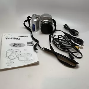 OLYMPUS SP-510UZ 7.1 MP 10x OPTICAL ZOOM DIGITAL CAMERA WORKS - Picture 1 of 7