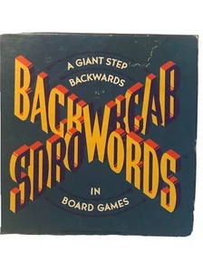 Backwords Board Games 1988 by Random House - Picture 1 of 3