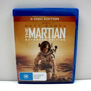 The Martian Extended Edition Blu-Ray 2015 Matt Damon Region B PAL - Free Postage - Picture 1 of 8