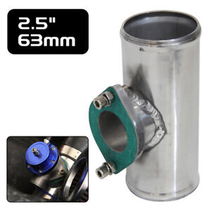 63mm 2.5" Aluminum Type-S/RS/RZ Turbo Blow Off Valve BOV Flange Adapter Pipe SL