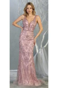 Special Occasion Embroidered Formal Gown - Picture 1 of 12