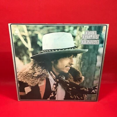 BOB DYLAN Desire 1975 UK vinyl LP + INNER original Hurricane Mozambique Joey * - Image 1 of 4
