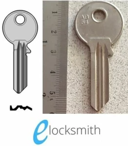 Silca AB54 key blank to suit ABUS Padlock - FREE POST - Picture 1 of 1