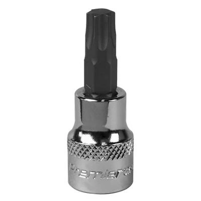 Sealey TRX-Star Socket Security Socket Bit T45 3/8" Drive Chrome Vanadium Steel - Image 1 of 4