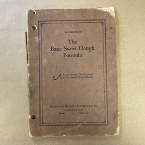 The Basic Sweet Dough Formula 7th Edition 1924 - Picture 1 of 7