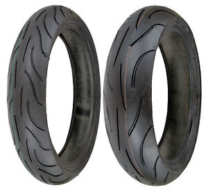 New Michelin 120/70ZR17 & 190/55ZR17 Pilot Power Radial Sport Bike Tire Set