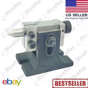 SINGLE BOLT UNIVERSAL TAILSTOCK FOR 3" & 4" ROTARY TABLE - Picture 1 of 6