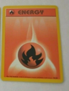 1999 POKEMON ENERGY -  FIRE ENERGY 98/102  - Picture 1 of 1
