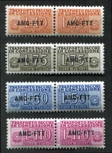 Trieste QY1-4 MNH Parcel Post Delivery - Picture 1 of 1