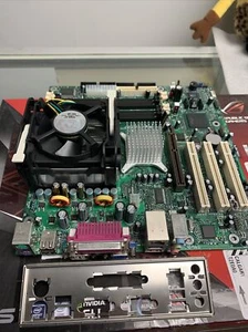 Intel D865GLC/D865PESO + 2.4 to 2.8 GHz CPU+ 2GB Ram + I/O Shield TESTED - Qty - Picture 1 of 5