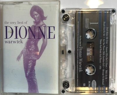  Dionne Warwick ‎: The Very Best Of Dionne Warwick (Cassette Tape Rhino) *VG* - Image 1 of 2