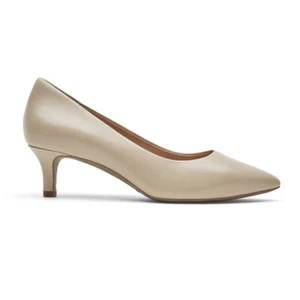 Beige Women's UK 7 Comfort Heels Total Motion Pump Rockport EU 41 US 9.5 RRP £90 - Picture 1 of 6