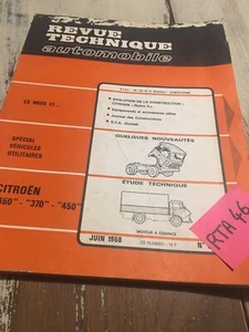Revisión Técnica Automotriz Camión Citroën 350 370 450 Evolución Dyane 6 RTA - Imagen 1 de 11
