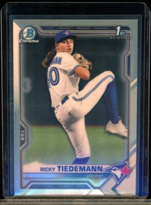 2022 Bowman Chrome 1st RICKY TIEDEMANN rookie rc REFRACTOR - Picture 1 of 2