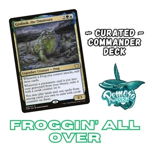 Grolnok, The Omnivore | Frog Tribal Custom Commander Deck | EDH Grolnok Deck | - Picture 1 of 16