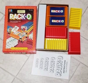 Rack-O Milton Bradley Kartenspiel 100% KOMPLETT in Box Vintage 1987 - Bild 1 von 10