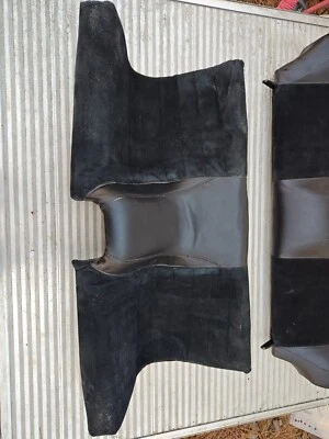Asiento trasero superior e inferior negro Porsche 944 924 924S 1983-89' Foto 1 de 3