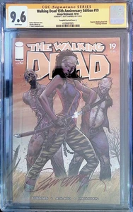 Walking Dead Vol 1 #19 (2018 Image) CGC SS 9.6 Signed Campbell 15th Anniversary - Picture 1 of 5