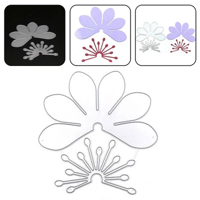 Stilvolle Metall Stanzschablone für DIY Scrapbook Dekorationen und Kartenherste - Bild 1 von 4