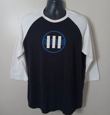 Camiseta Jack White Adulto XL Banda Raglán Gira Lazaretto 2015 Concierto Camiseta Rayas Foto 1 de 4