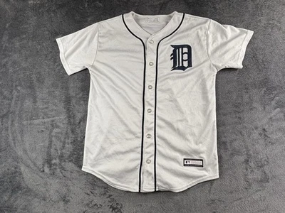 Camiseta de béisbol de los Tigres de Detroit Majestic MLB juvenil talla grande - Imagen 1 de 4