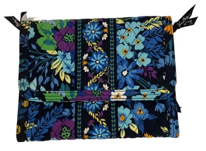 Vera Bradley Schmuck Folio Mitternacht Garten Reise Organizer - Bild 1 von 18