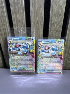 Sello Promocional Evoluciones Prismáticas Sellado Glaceon EX 026/131 + Normal EX - Imagen 1 de 1
