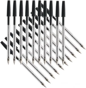 KF34042 Packung 20 Kugelschreiber schwarz 1 Stück 20er Pack - Bild 1 von 4