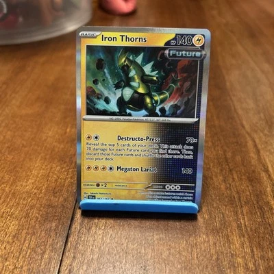 Iron Thorns 062/162 Sv05: Temporal Forces Holo - Image 1 of 2