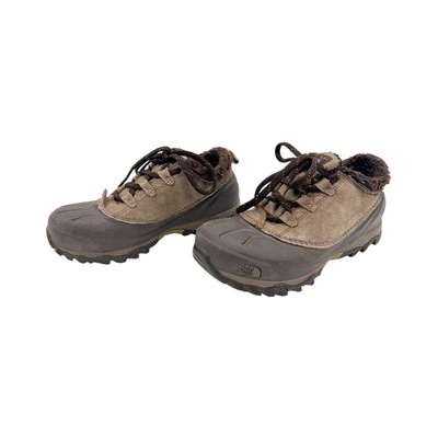 The North Face 棕色低调远足鞋女式 6 防水导热器 — 第 1/4 张图片